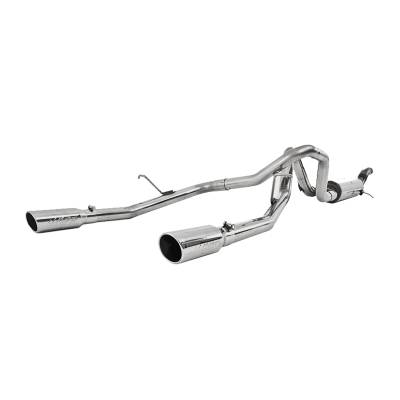 MBRP Exhaust - MBRP Exhaust S5074409 T409 2.5" Cat-Back Dual Rear Exit 09-12 Colorado/Canyon