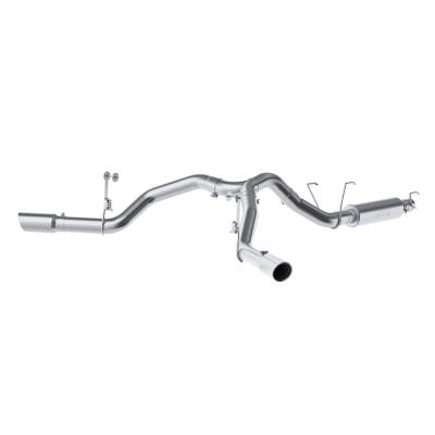 MBRP Exhaust - MBRP Exhaust S5151409 T409 4" Cat-Back Dual Split Side Exit for 14-26 RAM 2500