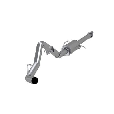 MBRP Exhaust - MBRP Exhaust S5036P AL 3" Cat-Back Single Side Exit 07-08 Silverado/Sierra 1500