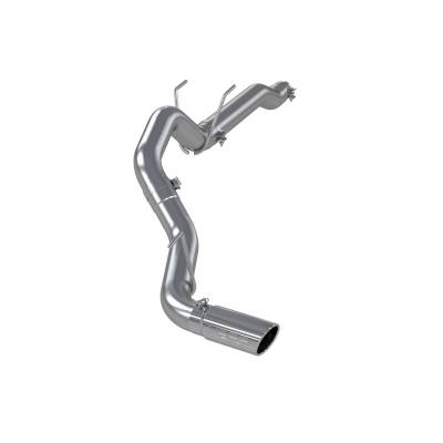 MBRP Exhaust - MBRP Exhaust S6169AL AL 3.5"Filter Back Tour One Side Exhaust for 14-18 RAM 1500