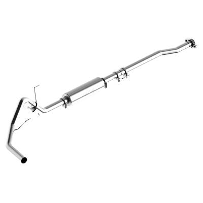 MBRP Exhaust - MBRP Exhaust S5236P AL 3" Cat-Back Single Side Exit for 11-14 Ford F150