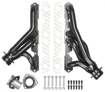 Hedman Hedders - Hedman 69640 Mid-Length Swap Headers for Chevy 283-400 Into 87-95 Wrangler