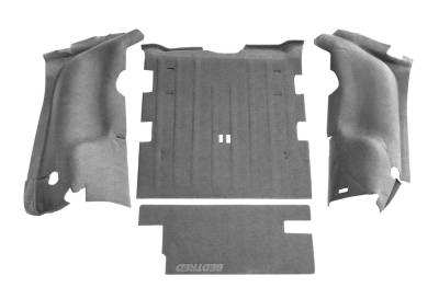 BedRug - Bed Rug BedTred Composite Floor Liner-Rear/Cargo for Jeep TJ BTTJ97R