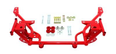 BMR Suspension - BMR Suspension KM018R K-Member Standard Motor Mounts Standard Rack Mounts
