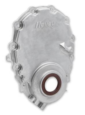 Holley - Holley Performance 21-152 Engine Timing Chain Cover for Chevy Small Block