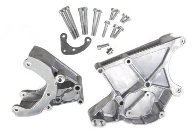 Holley - Holley Performance 20-131 Accessory Drive Component Mount Set for GM LS/LT V8