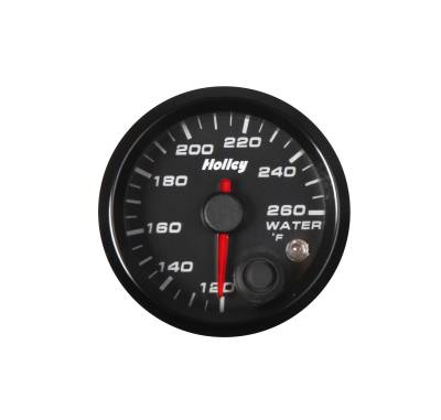Holley - Holley Performance 26-602 Analog Style Water Temperature Gauge