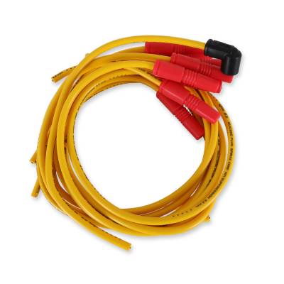 ACCEL - ACCEL 8033 Universal 8.8mm Spark Plug Wire Set Yellow for GM/Ford