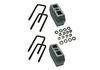 Superlift - Superlift 4" Lift Rear Block & U-Bolt Kit 88-98 GM 1500 Truck 4WD 3249