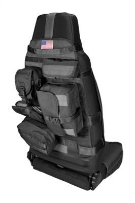 Rugged Ridge - Rugged Ridge COV-A CARGO SEAT COVER FRONT BLACK for Wrangler YJ/TJ/JK
