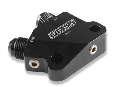 Earl's Performance - Earls Performance LS0012ERL Engine Oil Cooler Adapter