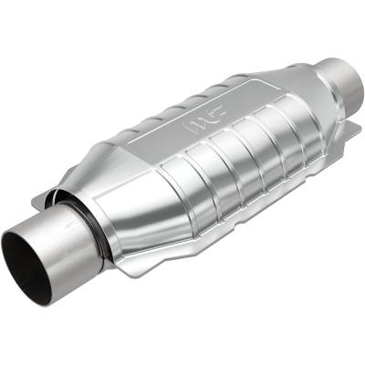 MagnaFlow Exhaust Products - MagnaFlow 51006 Universal Catalytic Converter 2.50" for Ford & Jeep & Mazda