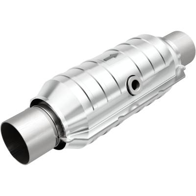 MagnaFlow Exhaust Products - MagnaFlow 51356 Universal Catalytic Converter 11"L x 4.25"W Round