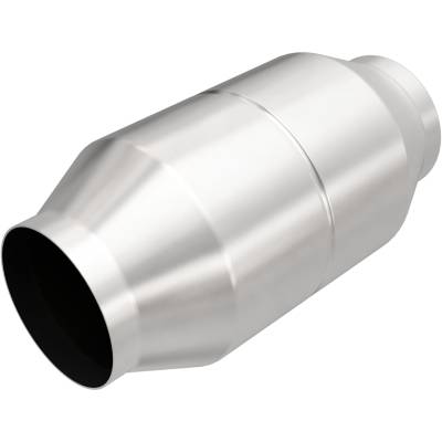 MagnaFlow Exhaust Products - MagnaFlow 60110 HM Grade Universal Catalytic Converter 12"L x 6"W Round