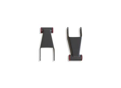 MaxTrac - MaxTrac 413130 2" Rear Lowering Shackles for 99-16 Ford F250 Super Duty 2WD/4WD