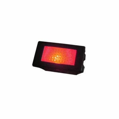 Keep It Clean - Keep It Clean KICSWIND4RD 14.2mm x 30.2mm 12V RED LED Indicator w/Label Set