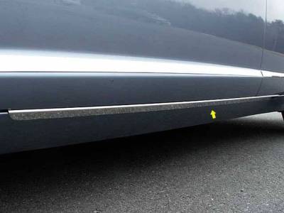 Quality Automotive Accessories - QAA TH29098 Stainless Rocker Panel Trim 2pc for 09-15 Jaguar XF