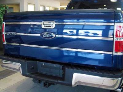Quality Automotive Accessories - Quality Automotive TGI49308 Tailgate Accent Trim 09-14 Ford F150