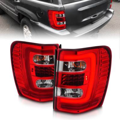 Anzo USA - Anzo USA 311396 LED Taillight Assembly for 99-04 Jeep Grand Cherokee WJ