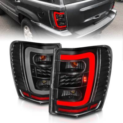 Anzo USA - Anzo USA 311394 LED Taillight Assembly for 99-04 Grand Cherokee WJ