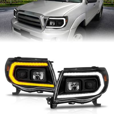 Anzo USA - Anzo USA 111564 Projector Headlight Set for 05-11 Tacoma