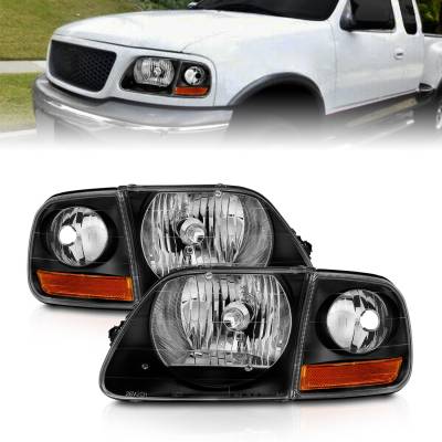 Anzo USA - Anzo USA 111460 Crystal Headlight Set for 97-03 F150