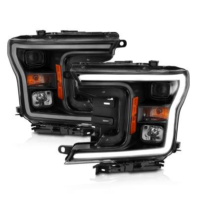 Anzo USA - Anzo USA 111467 Projector Headlight Set w/Halo for 18-20 F150
