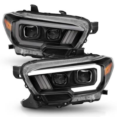 Anzo USA - Anzo USA 111397 Projector Headlight Set for 16-23 Toyota Tacoma
