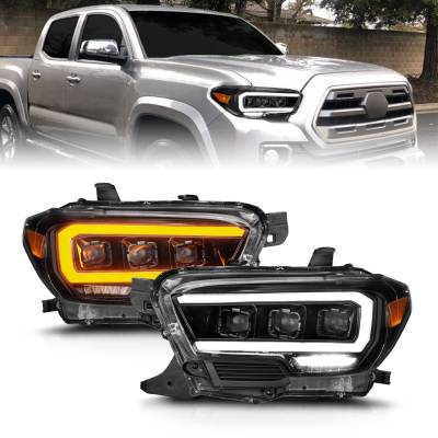 Anzo USA - Anzo USA 111562 Projector Headlight Set for 16-23 Tacoma