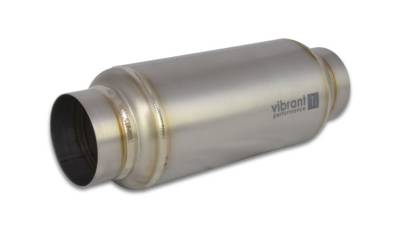 Vibrant Performance - Vibrant 17525 Resonator 2.5" Inlet/Outlet x 12" Long
