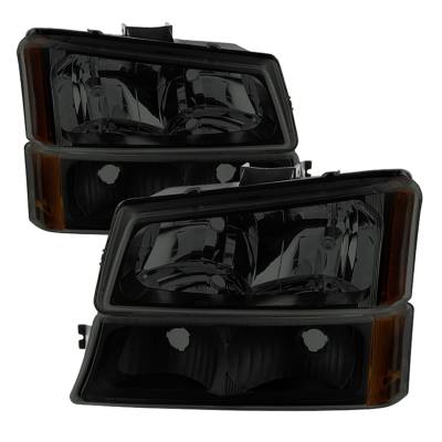 Spyder Auto - Spyder Auto 9030253 XTune Crystal Headlights/Bumper Lights