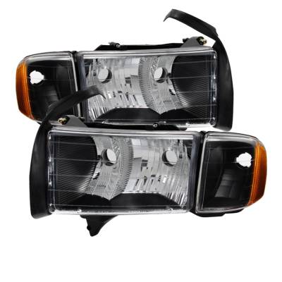 Spyder Auto - Spyder Auto 9032158 XTune Headlights for 99-01 RAM 1500