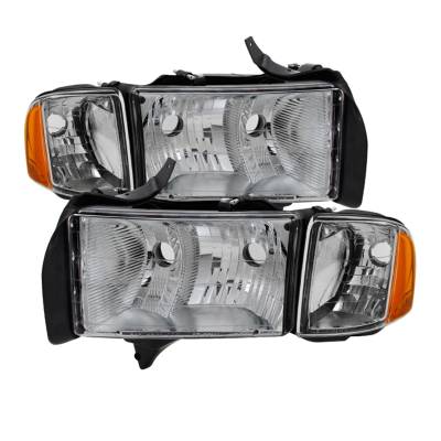 Spyder Auto - Spyder Auto 9032165 Headlights for 99-01 RAM 1500