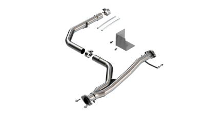 Borla - Borla Exhaust 60699 Dual 2.25" In/2.5" Out Y-Pipe Kit for 16-23 Tacoma 3.5L