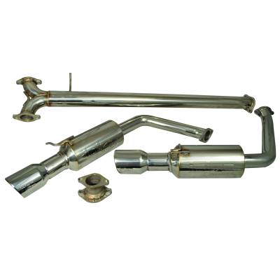 Injen - Injen SES1330 Performance Exhaust for 11-15 Hyundai Sonata/Kia Optima 2.0T