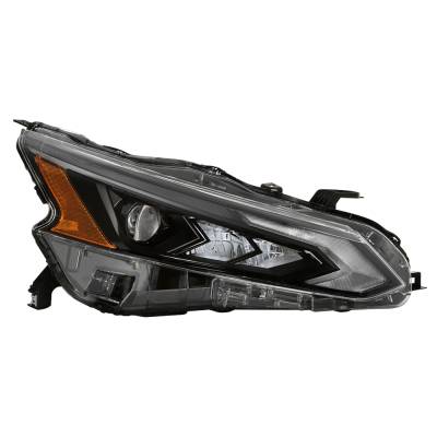 Spyder Auto - Spyder 9955464 DRL Projector Headlight OE Black Right for 23-24 Nissan Altima