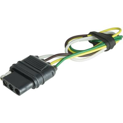 Husky Towing - Husky Towing 13190 12" 4 Wire Flat Extension Car End Connector