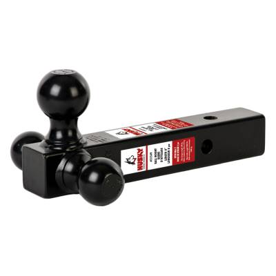 Husky Towing - Husky Towing 2" Tri-Ball Trailer Hitch Ball Mount 31349