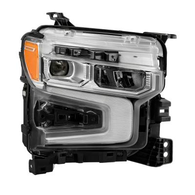 Spyder Auto - Spyder Auto 9956232 LED DRL Full LED OE Right Headlight for 22-24 Silverado 1500