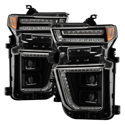 Spyder Auto - Spyder Auto 5088840 Full LED Headlight Assembly Set