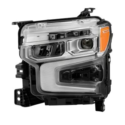 Spyder Auto - Spyder Auto 9956188 DRL LED Projector Headlights for 22-24 Silverado 1500