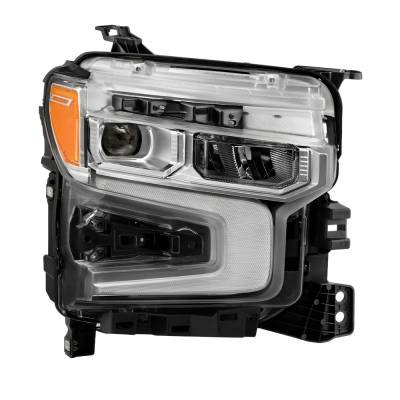 Spyder Auto - Spyder Auto 9956195 LED DRL Full LED OE Right Headlight for 22-24 Silverado 1500