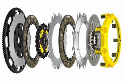 Advanced Clutch - Advanced Clutch T1SS-N03 ACT Mod-Twin 225 HD Sprung Street Clutch Kit