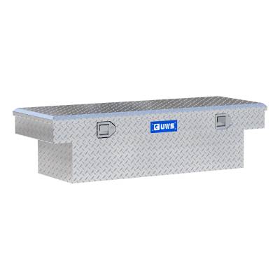 UWS - Bright Aluminum 54" Crossover Truck Tool Box Heavy Packaging