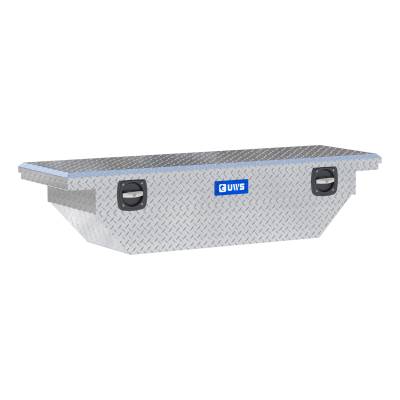 UWS - Aluminum 63" Secure Lock Angled Truck Tool Box Low Profile LTL Shipping Only