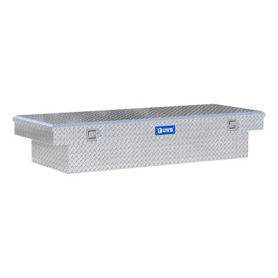 UWS - UWS TBS-72-LBTA Bright Aluminum 72" Extra-Wide Crossover Truck Tool Box
