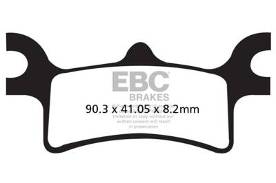 EBC Motorcycle Brakes - EBC Motorcycle Brakes FA314R R Series Heavy Duty Sintered Pads
