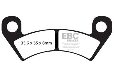 EBC Motorcycle Brakes - EBC Motorcycle Brakes SXR610HH SXR Series Sintered Race Pads
