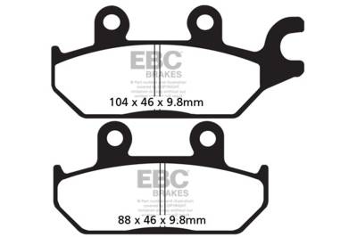 EBC Motorcycle Brakes - EBC Motorcycle Brakes SXR642HH SXR Series Sintered Race Pads