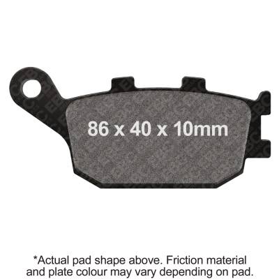 EBC Motorcycle Brakes - EBC Motorcycle Brakes FA174 Organic FA Series Pads
